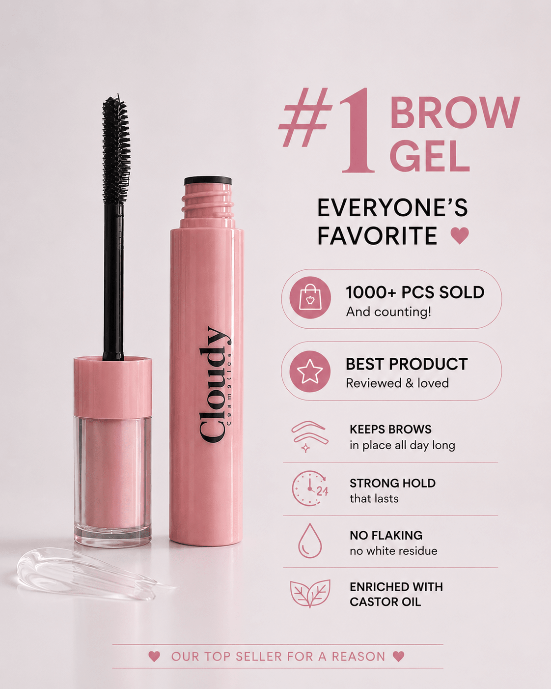 Eyebrow Sculptor Gel - Cloudy Cosmetics